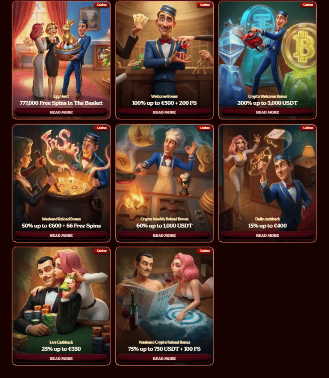 Casoola Bonussen — Welkomstbonus & Cashback